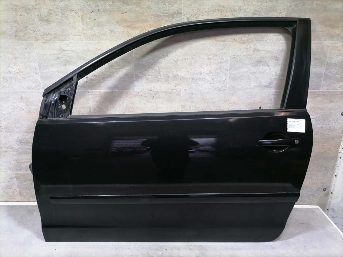 VW Polo 9N3 original Tür vorn links LC9Z Black Magic Pearl 3-Türer Bj.2007